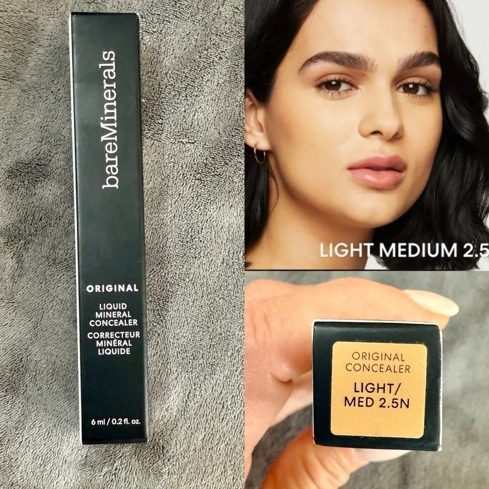 New bareMinerals Original Liquid Mineral Concealer Light/Med 2.5N